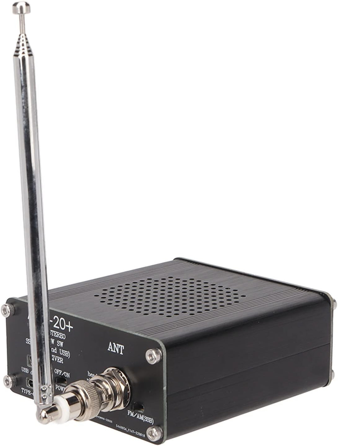 ATS 20 Plus Funkempfänger, Si4732 Tragbarer Kleiner Vollband-Funkempfänger FM AM MW SW und SSB LSB U