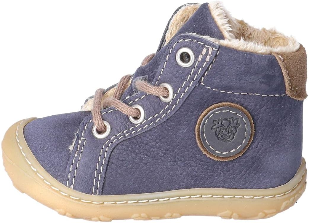 RICOSTA Mädchen und Jungen Winterstiefel Georgie, Kinder Lauflernschuhe, Weite: Mittel, lose Einlage