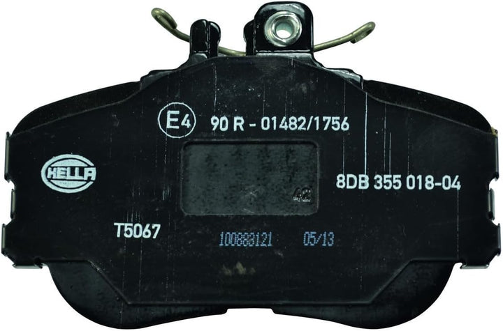 HELLA PAGID 8DB 355 018-041 Bremsbelagsatz - T5067 - Dicke/Stärke: 20.3mm - Bremssystem: Lucas - für