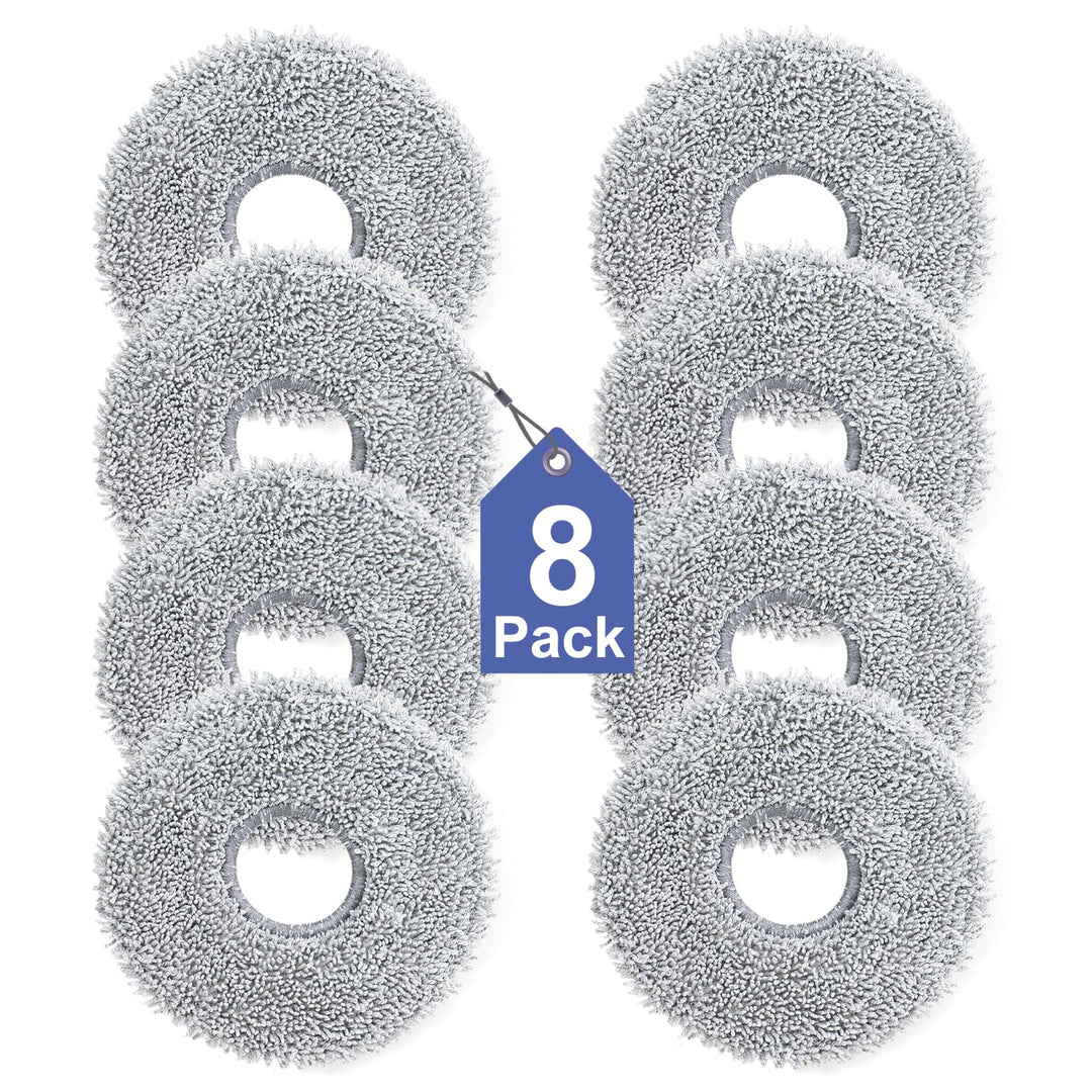 8 Stück Wischtücher für Dreame L10s/L10/L20/X40/L40/X50/L50 Pro Ultra, für Xiaomi X20 Pro/Max, für E