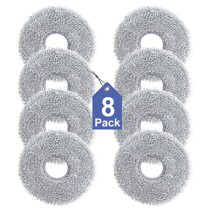 8 Stück Wischtücher für Dreame L10s/L10/L20/X40/L40/X50/L50 Pro Ultra, für Xiaomi X20 Pro/Max, für E