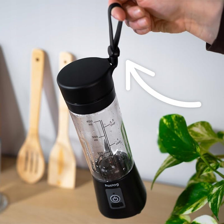 Standmixer Tragbar Kabelloser Mixer To Go 180W, Usb, Schwarz