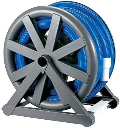 Gre 90165 - Aufroller für schwimmende Schläuche bis zu 15 m, graue Farbe (Packung mit 2) 64x38x64 cm
