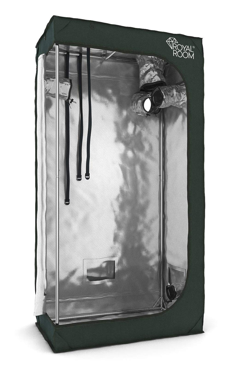 Growzelt 80x40x160 cm - Indoor Gewächshaus - Starker Bezug, Waschbar, Lichtdicht - Rohrstärke 19 mm,