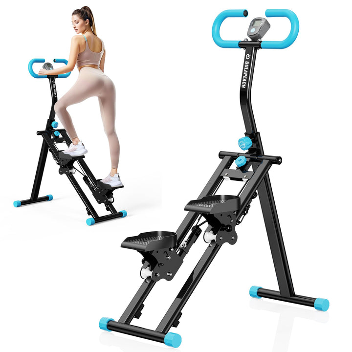 Vertikale Klettermaschine,Stair Stepper für Home Gym Übung,Vertical Climber Trainingsgerät mit Griff