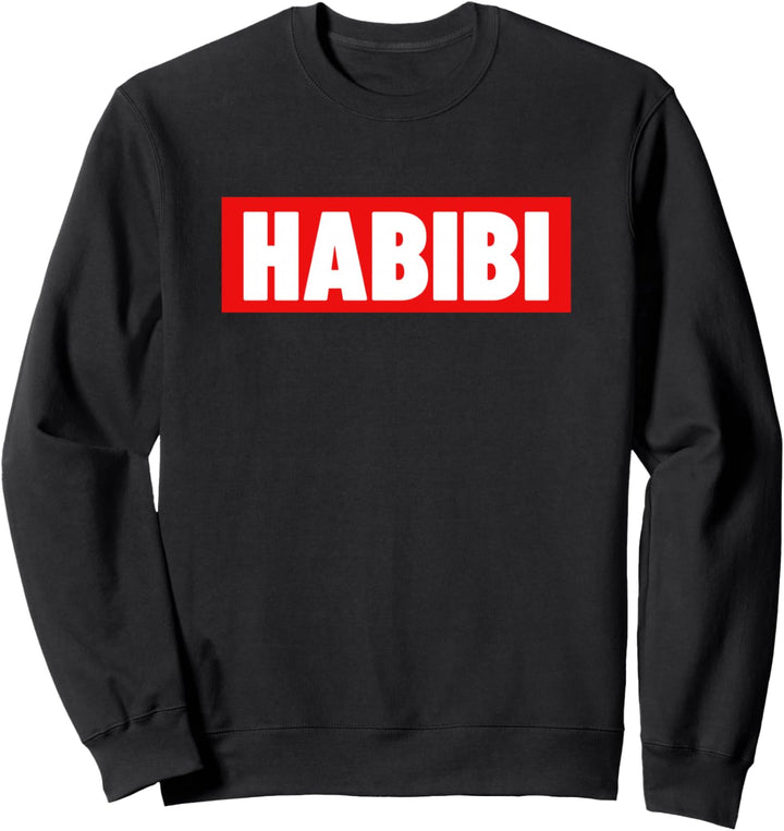Habibi Boxlogo Schatz Liebling Auf Arabisch Habibo Geschenk Sweatshirt