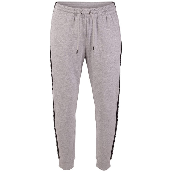 Kappa Unisex Leman Men, Sweat Pants, Regular Fit Trainingshose S High-rise Melange, S High-rise Mela