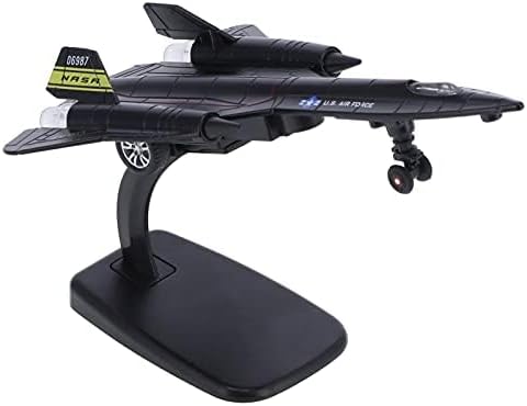 Zerodis SR71 Blackbird Aufklärungsflugzeug Modell, Kinder Jungen Legierung Kunststoff Flugzeug Model