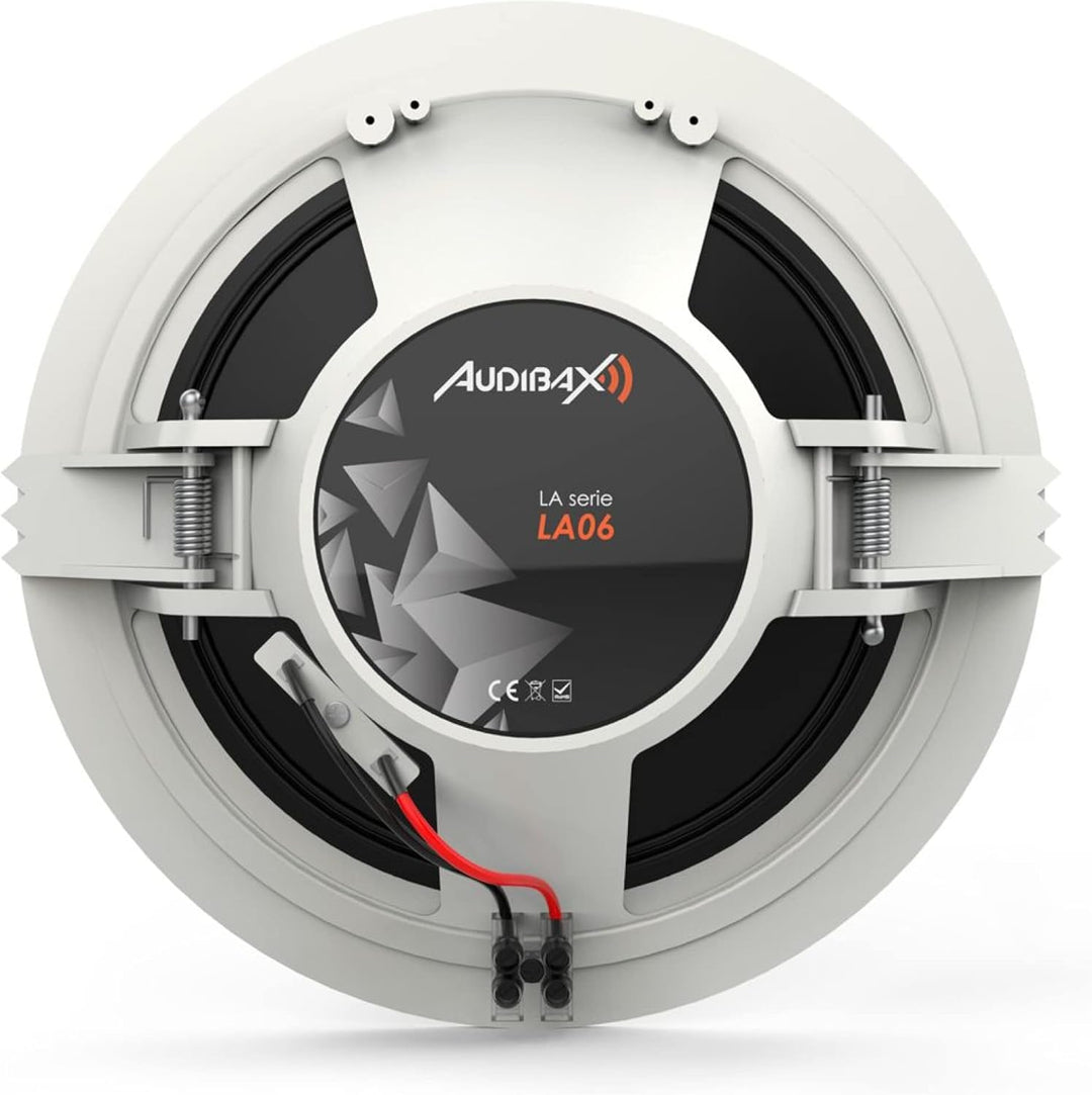 Audibax LA06 Altavoz Techo Blanco 6" 25w, LA06