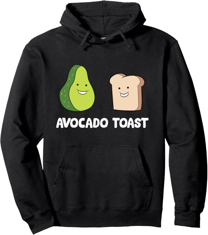 Avocado Toast Liebe Avocado Toast Pullover Hoodie