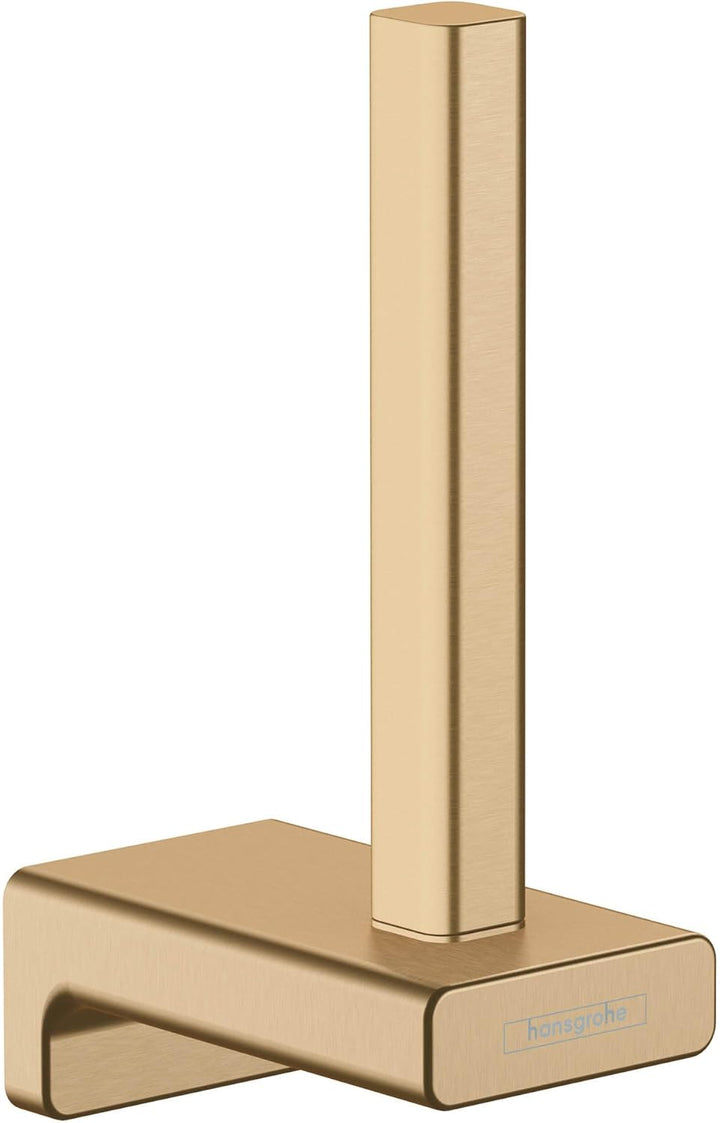 hansgrohe Ersatz-Toilettenpapierhalter AddStoris, Ersatzpapierrollenhalter Brushed Bronze 1 Rolle (E