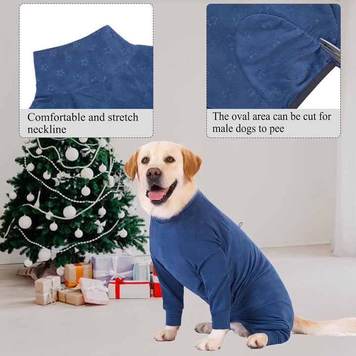 Prägung Hundemantel Fleece Hundepullover Mit Beinen Winterjacke Warm Hundepyjama Hundebademantel Gro