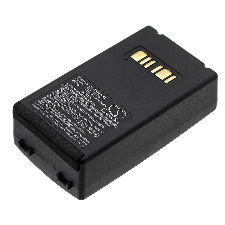CS-DAX300BL Akkus 4400mAh Kompatibel mit [Datalogic] Falcon X3, Falcon X3 Plus, Falcon X3+, Falcon X