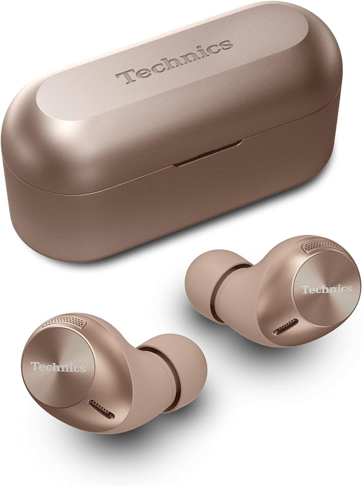 Technics EAH-AZ40E-N In-ear Kopfhörer Bluetooth, bequemer Kopfhörer mit integriertem Mikrofon, anpas