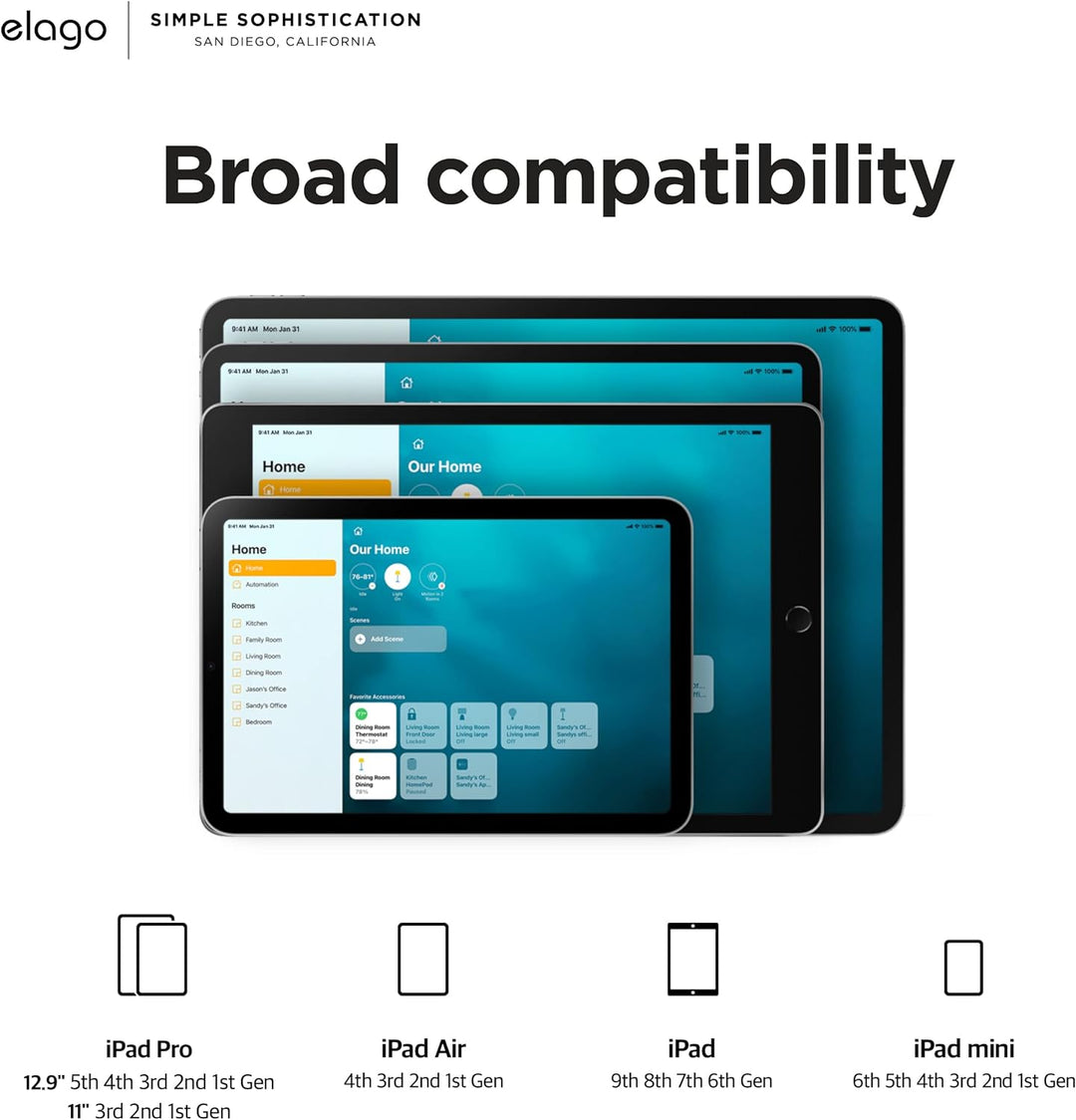 elago Home Hub Mount Tablet Wandhalterung Kompatibel mit Apple iPad, iPad Air/Pro, Samsung Galaxy Ta