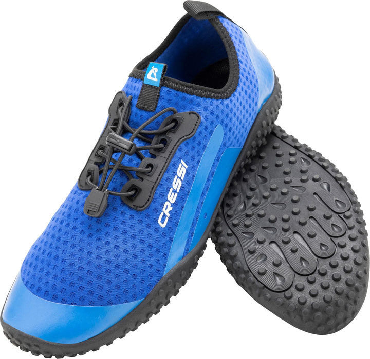 Cressi Sonar Shoes - Unisex Wasserschuh für Erwachsene aus Mikroperforiertes Gewebe Blau Azurblau 38