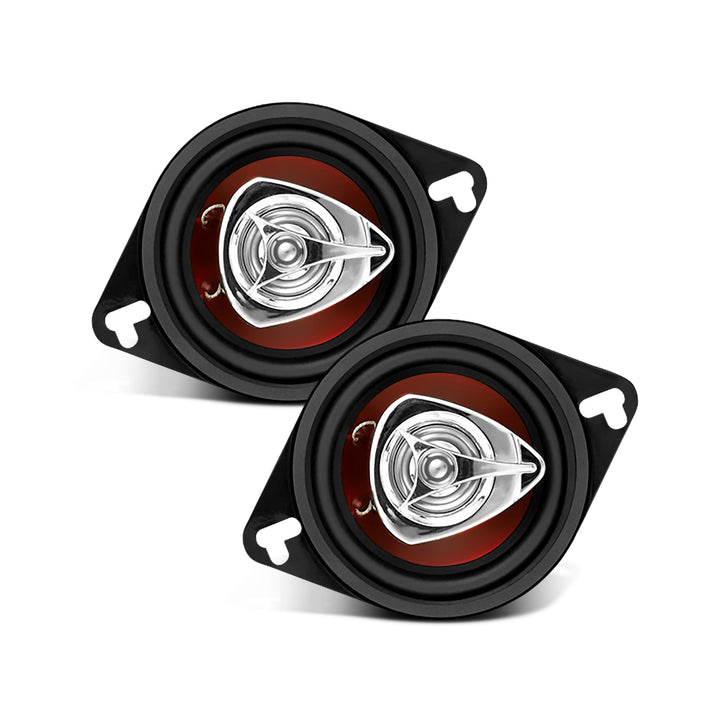 The Wholesale House boss audio ch3220 8cm (3.5") 2-wege-lautsprecher auto 140w 8,9 cm, Rot, 8,9 cm,