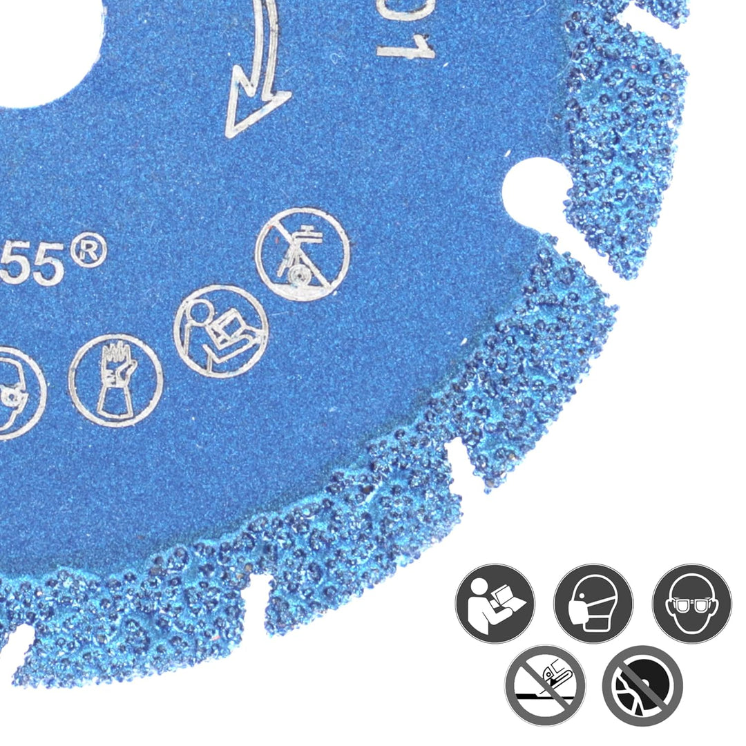 PRODIAMANT 75mm Multicut Diamant Trennscheibe für akku Winkelschleifer 76mm Akkuflex Titanit-Segment