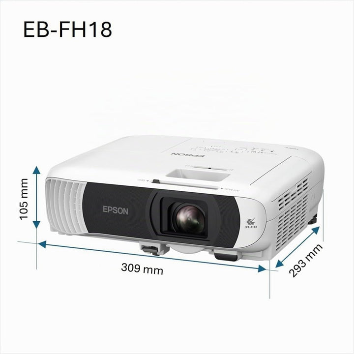 EB-FH18 ist EIN erschwinglicher Full HD-Lampenprojektor mit 2X HDMI-Anschlüssen, WLAN mit Kompatibil