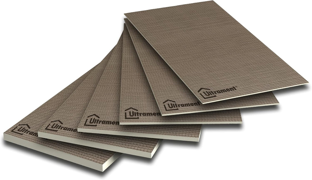 Ultrament Bauplatte Do it - 120x60cm x 6mm, Konstruktionselement aus XPS, wasserdicht