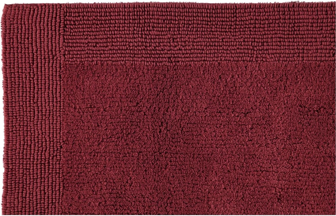 Rhomtuft Badteppiche Prestige Marsala - 391 Toilettenvorlage mit Ausschnitt 60x60 cm Marsala - 391,