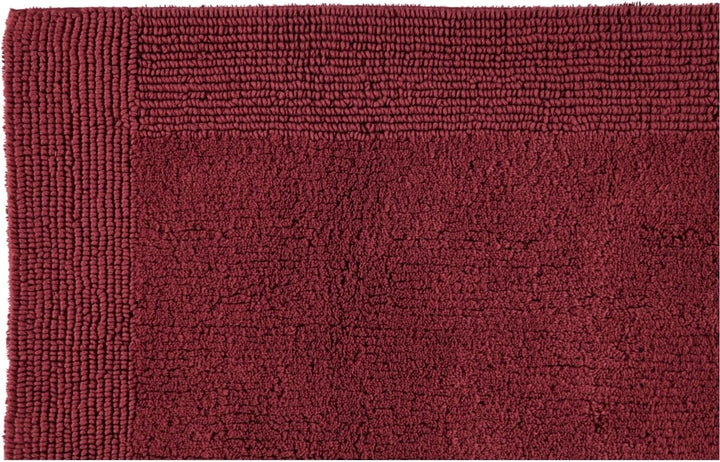 Rhomtuft Badteppiche Prestige Marsala - 391 Toilettenvorlage mit Ausschnitt 60x60 cm Marsala - 391,