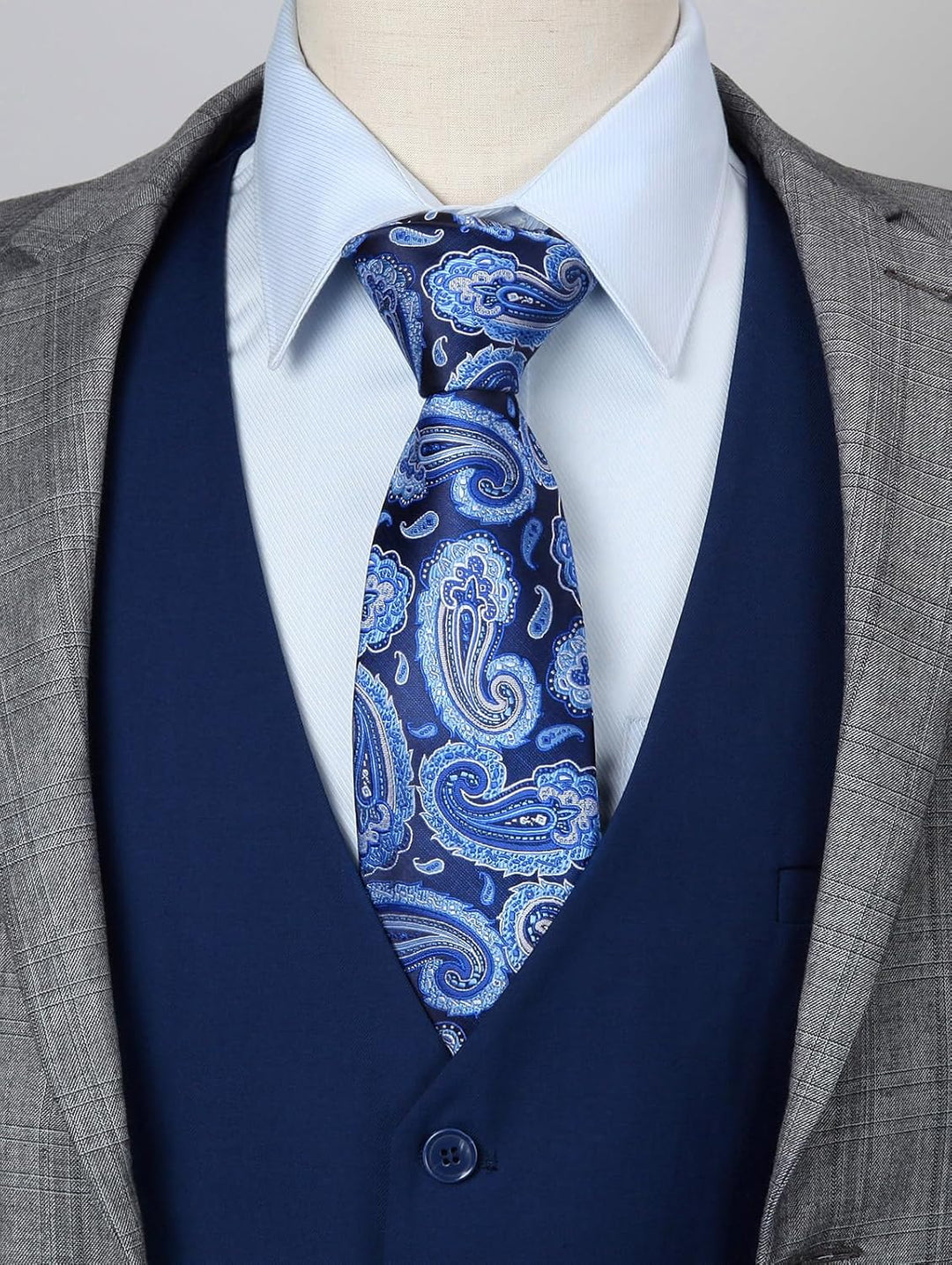 Enlision Anzugweste für Herren Formelle Einfarbige Weste Hochzeit Elegant Anzugwesten Business Weste