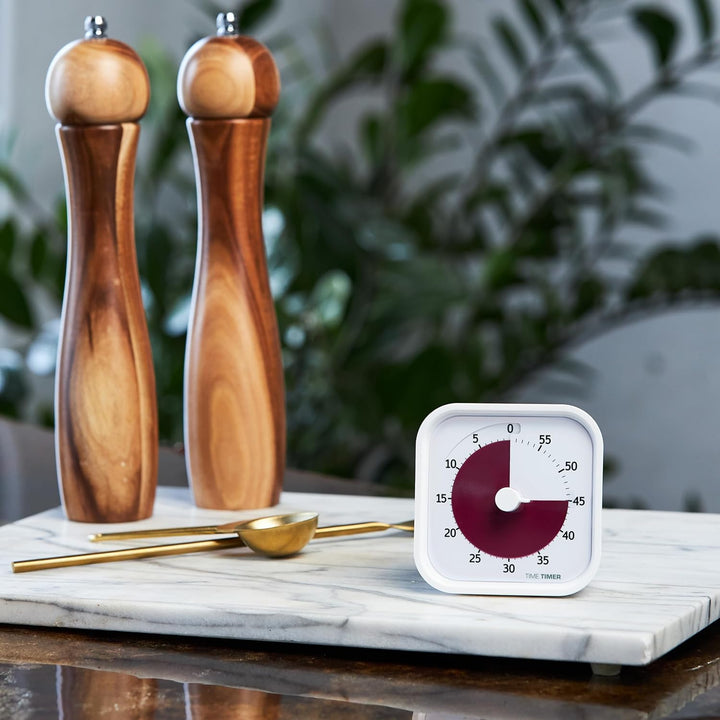 Time Timer Home MOD - 60 Minuten Visueller Timer Home Edition – Homeschooling, Timer für Schultisch,