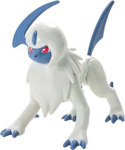 Pokémon PKW2679 Battle Figure Set-Geckarbor, Mimigma, Absol, offizielles Battlefigurenset Figurenset