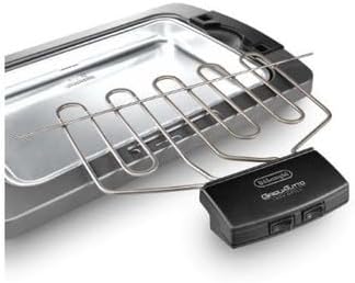 De'Longhi 0126178012 Bq 80.X Tisch Grill, Kunststoff, grau Modern, Modern