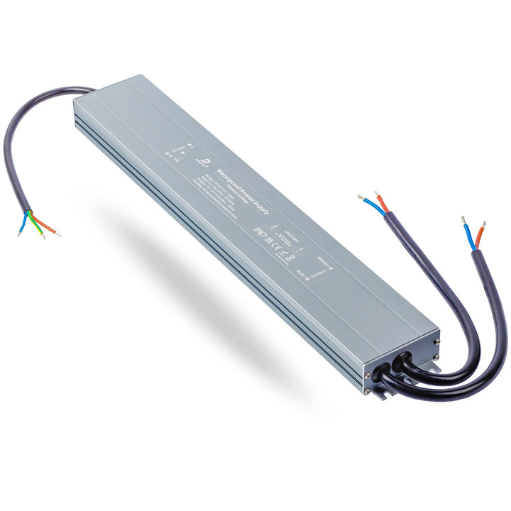 DUSKTEC LED Trafo 12V 300W Transformator IP67, Wasserdicht LED Netzteil Treiber AC 230V auf DC 12 Vo