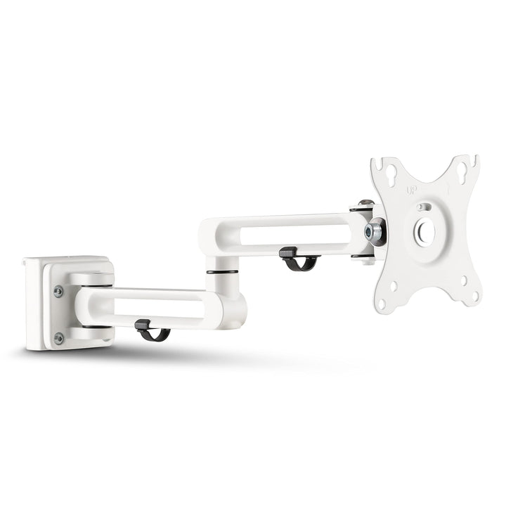 InLine Slatwall – Monitor Halterung lang, Wandhalterung für das Slatwall System, Wand- oder Tischmon