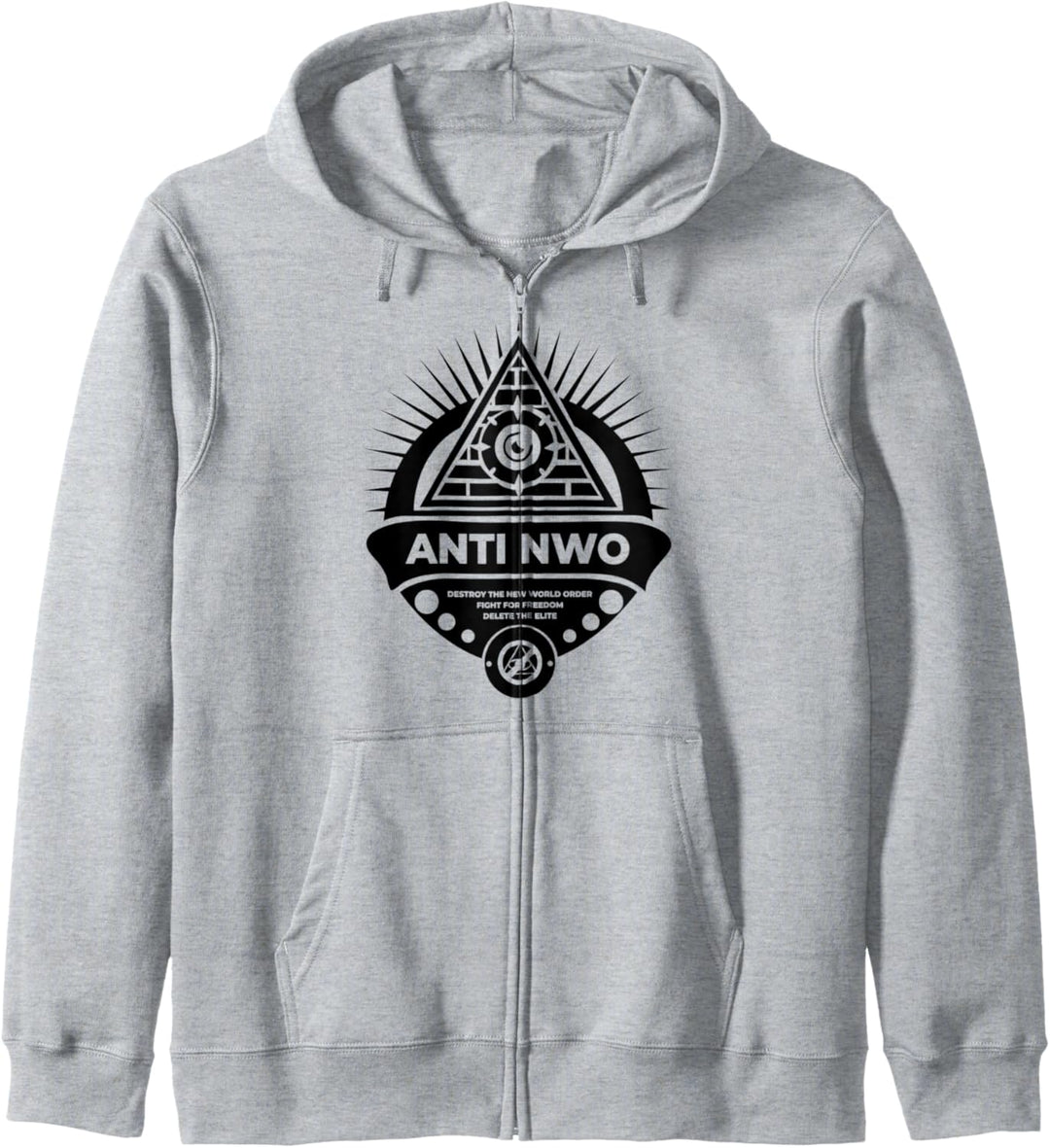 Anti-NWO Kapuzenjacke
