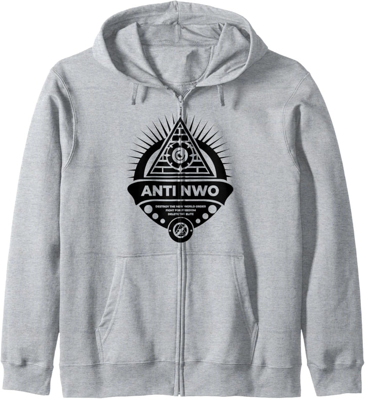 Anti-NWO Kapuzenjacke