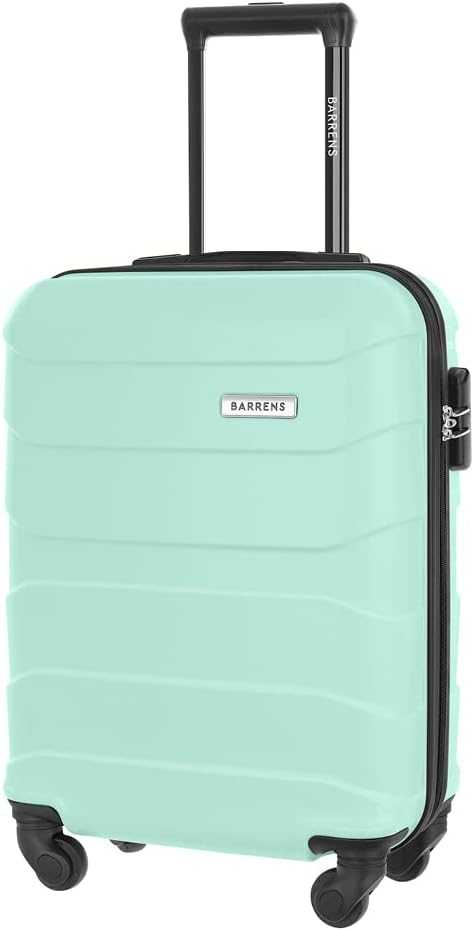 BARRENS Handgepäck Koffer 55x40x20 cm Reisekoffer Trolleys Hartschalenkoffer Cabin Size Suitcase Car