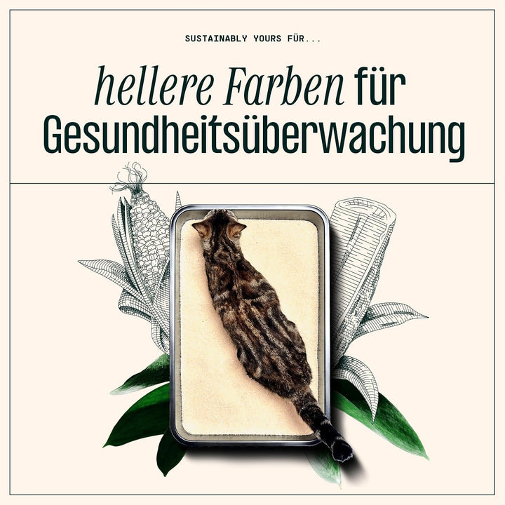 Sustainably Yours Katzenstreu – Mischkornformel 4,5 kg Gemischte Körner, Gemischte Körner