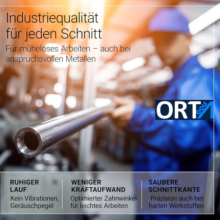 3 er Pack M42 HSS Bimetall Sägeband 1435 x 13 x 0,65 mm mit 6/10 ZpZ, Bandsägeblatt