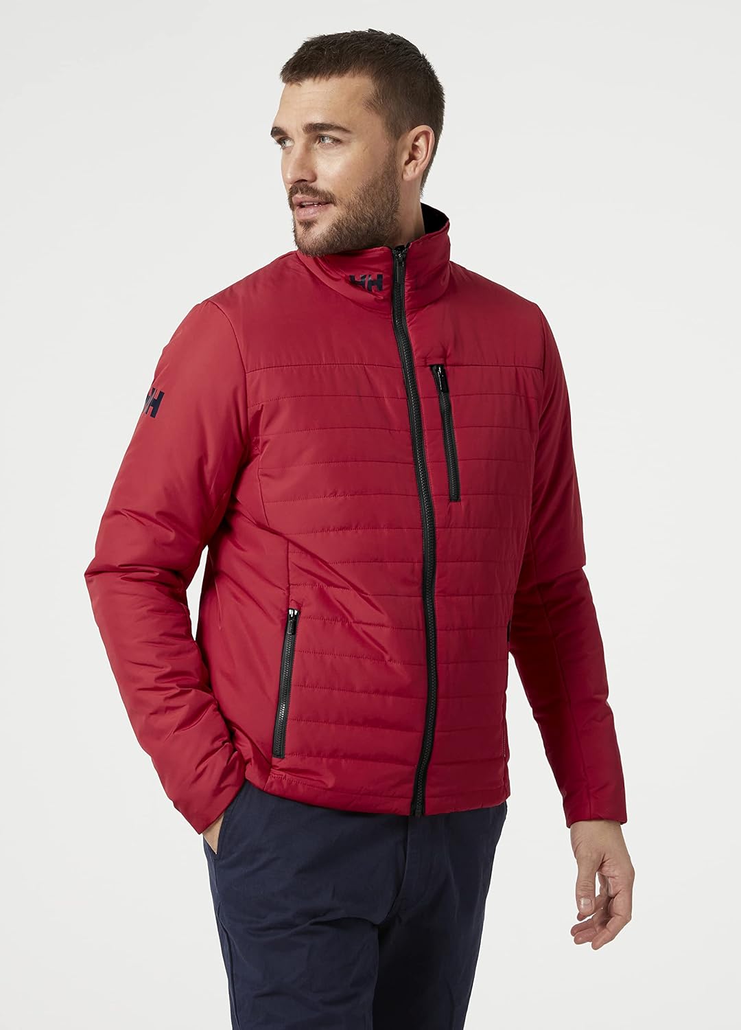 Helly Hansen Herren Crew Isolierte Jacke 2.0 S 162 Red, S Rot