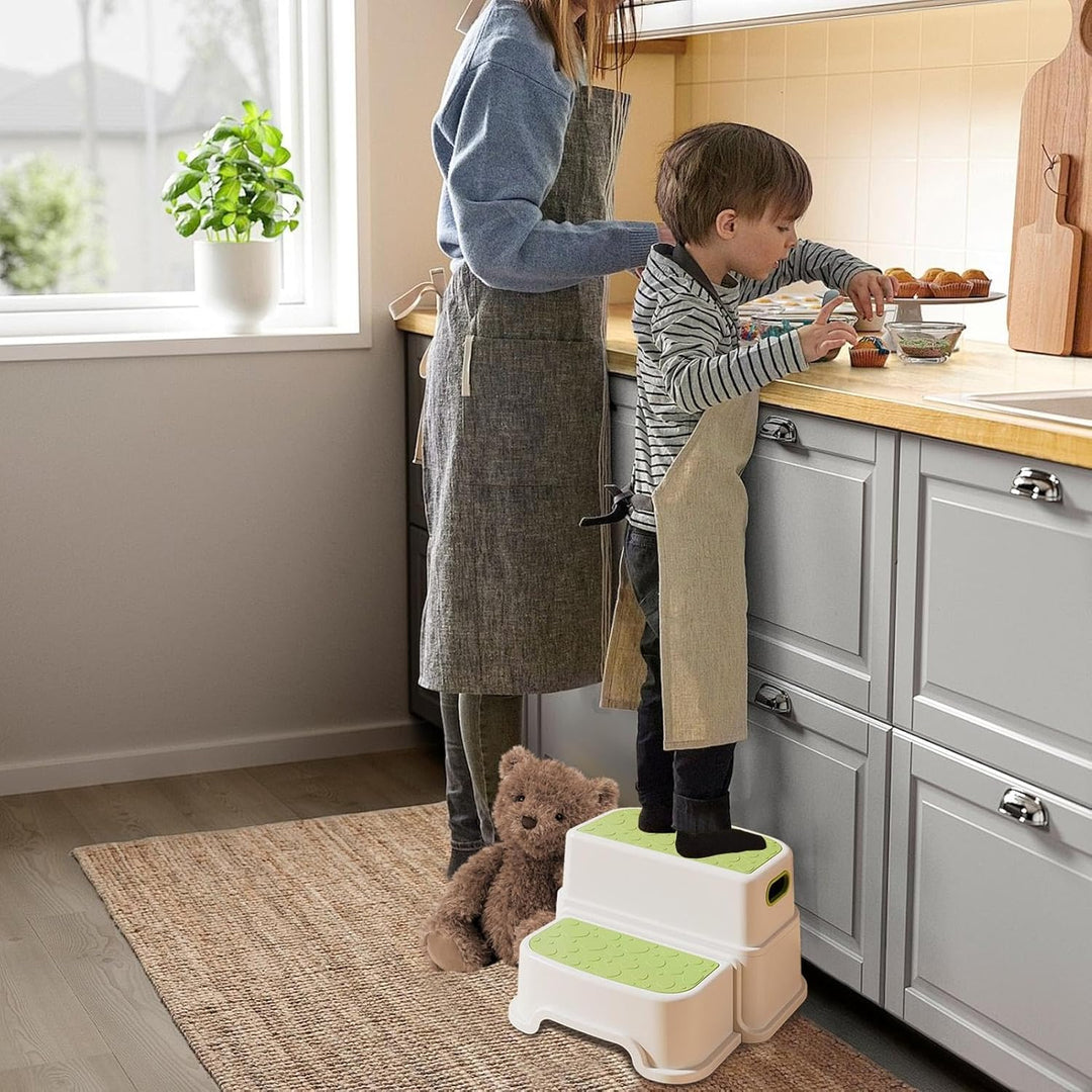 Tritthocker für Kinderbadezimmer,2 Tritthocker für Kinder | rutschfeste Töpfchenstufen für Kleinkind