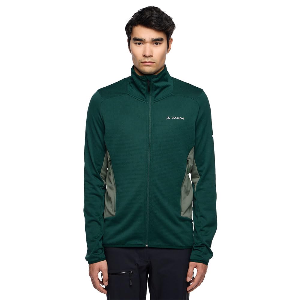VAUDE Jacken Men's Monviso Fleece FZ Jacket II L Grün, L Grün