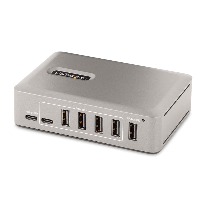 StarTech.com 10-Port USB-C Hub - 8X USB-A/2x USB-C - USB C Verteiler mit 65 W Netzteil - USB 3.1/3.2