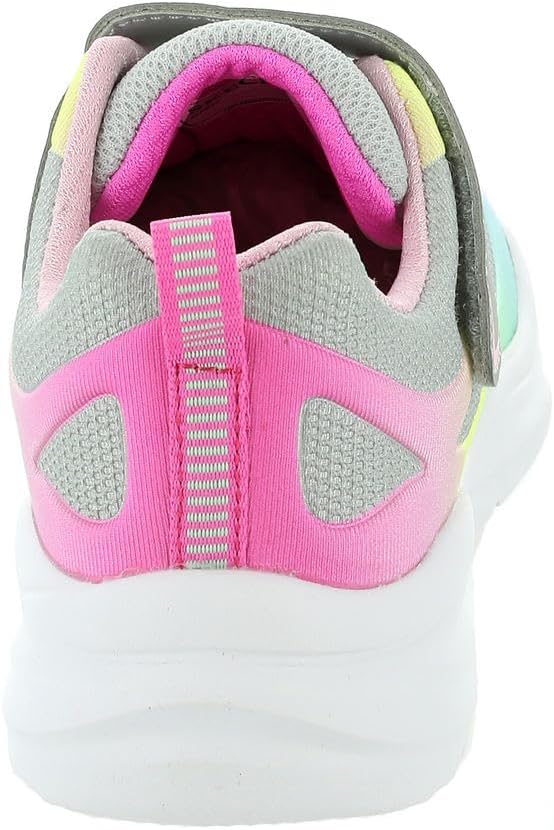 Skechers Mädchen Power Jams Sneaker 27 EU Gray Mesh Multi Trim, 27 EU Gray Mesh Multi Trim