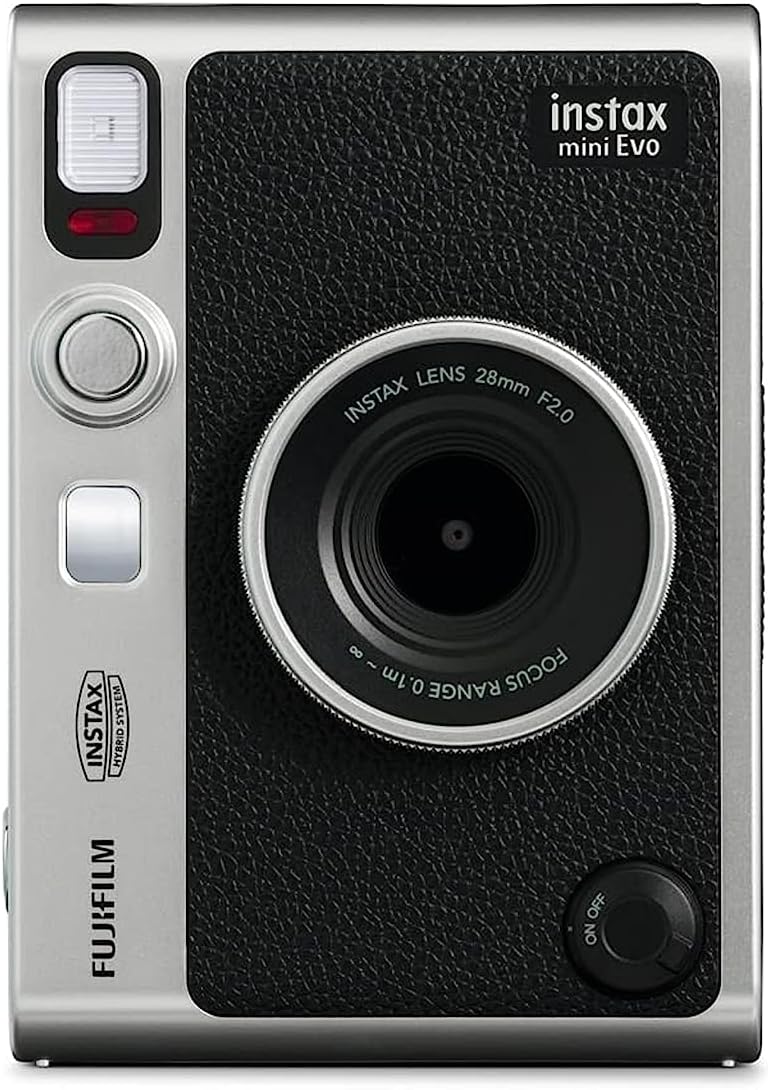 INSTAX mini EVO Sofortbildkamera mit Hybridfunktion Retro, Retro