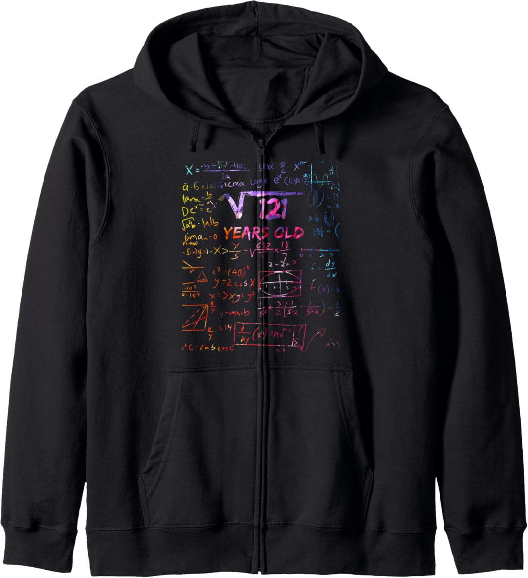 Quadratwurzel von 121 11. Geburtstag 11 Jahre alt Geschenk Kapuzenjacke