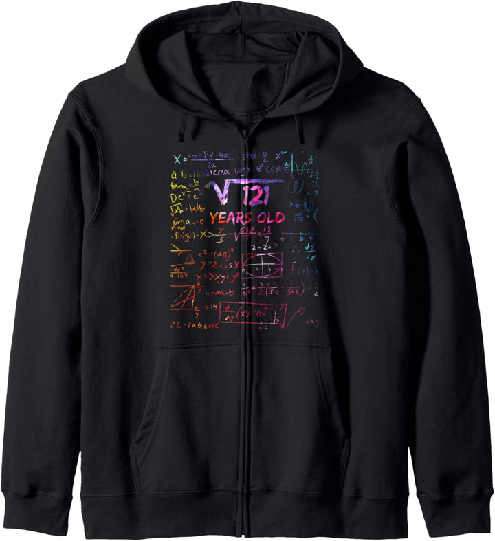 Quadratwurzel von 121 11. Geburtstag 11 Jahre alt Geschenk Kapuzenjacke