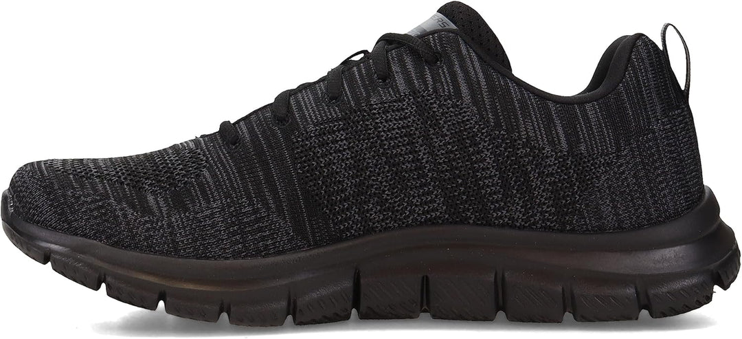 Skechers Herren 232298 BBK Sneaker 42 EU Black Knit Black Trim, 42 EU Black Knit Black Trim