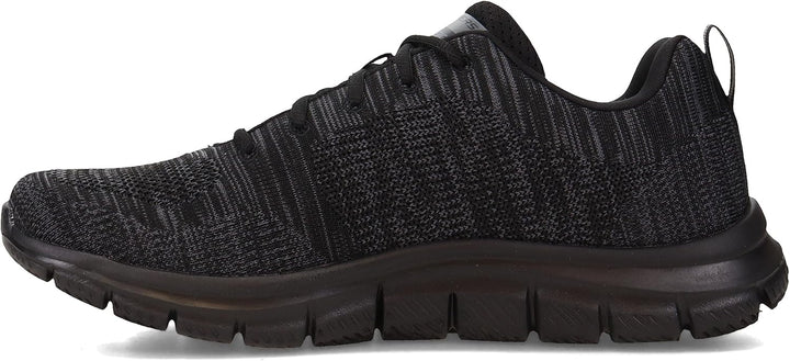 Skechers Herren 232298 BBK Sneaker 42 EU Black Knit Black Trim, 42 EU Black Knit Black Trim