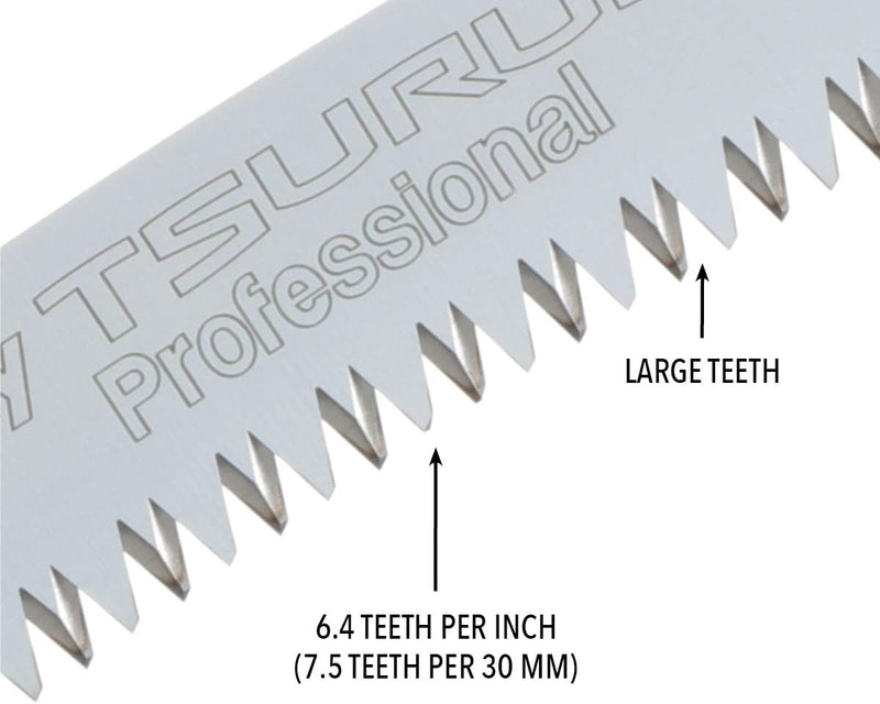 Silky Tsurugi Curve Fuchsschwanz, 454-33 330 mm, Large Teeth, 330 mm, Large Teeth