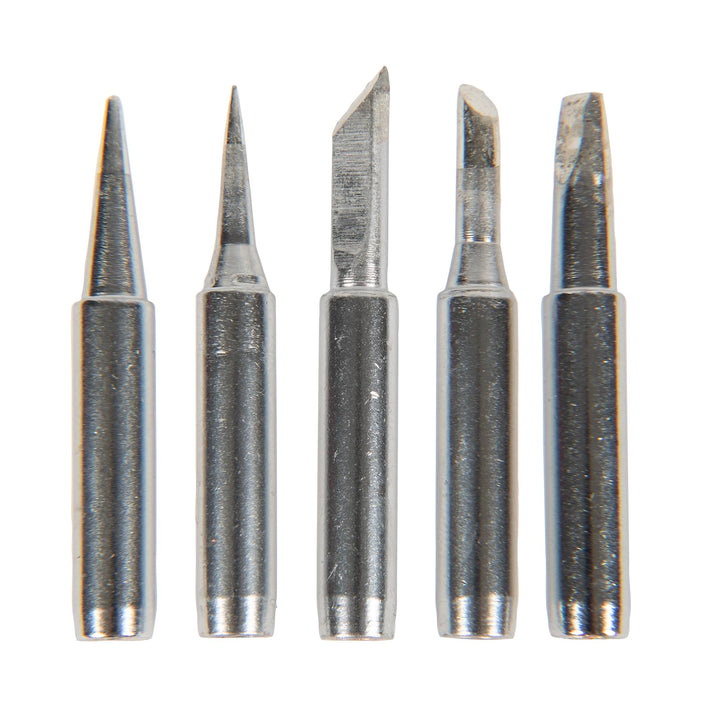 Original Einhell Lötspitzen-Set (Lötkolben-Zubehör, für Einhell Akku-Lötkolben, 5-tlg. Set, inkl. Fl