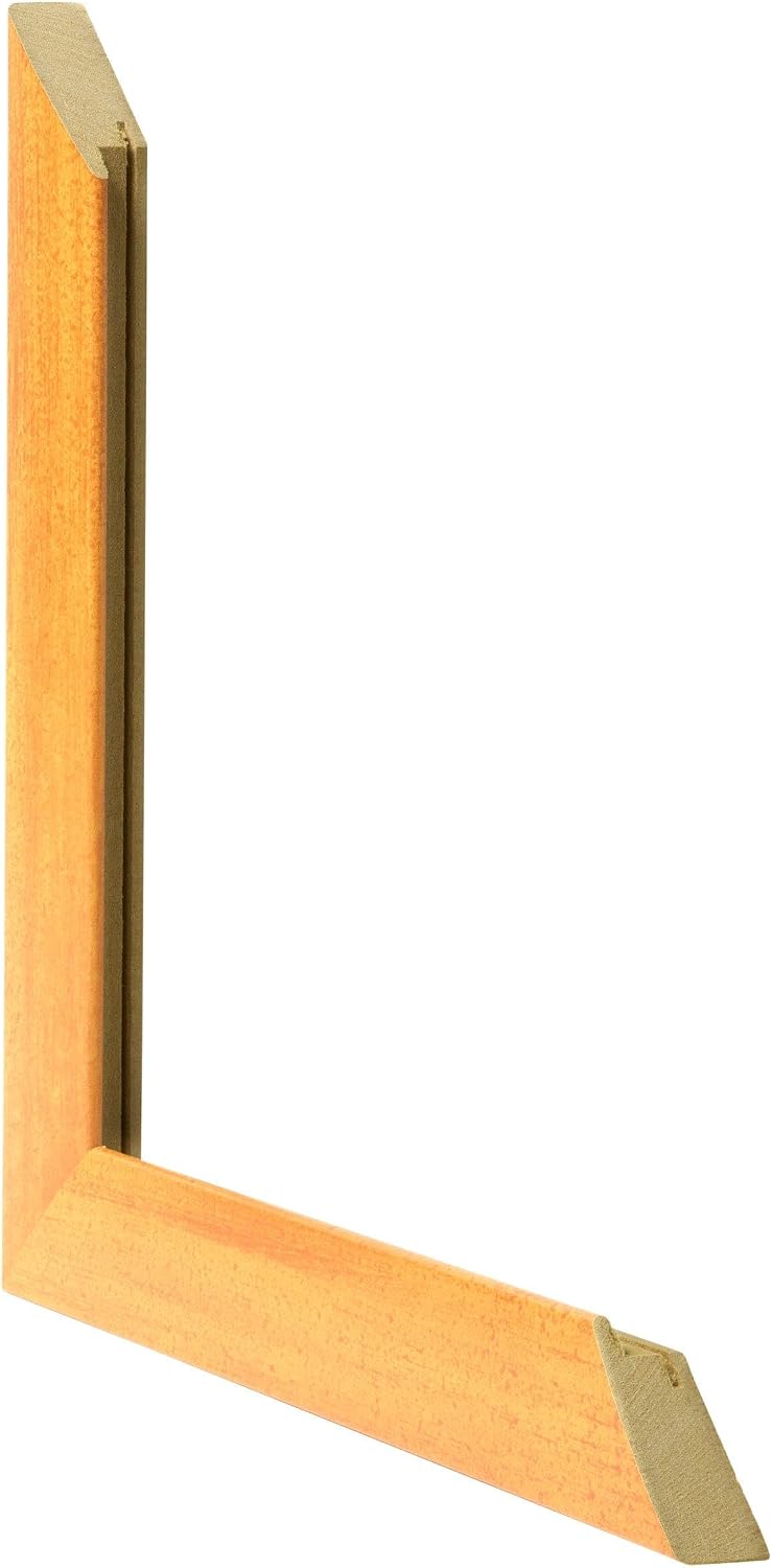 yd. Your Decoration - Bilderrahmen 75x100 cm - Orange - Bilderrahmen aus MDF mit Acrylglas - Antiref